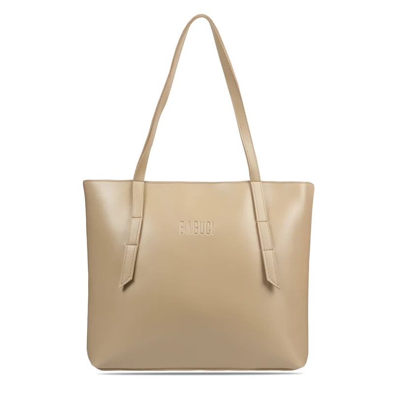 Latte Long Handle Tote Bag
